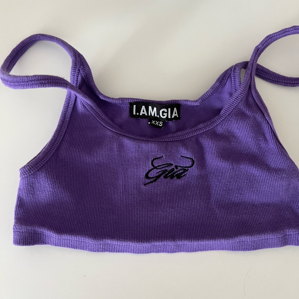 IAMGIA purple tank size xxs
